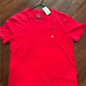 Polo by Ralph Lauren Men's Vivid Red Tee